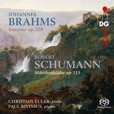 Johannes Brahms (1833-1897): Sonaten für Viola &amp; Klavier op.120 Nr.1 &amp; 2, Super Audio CD