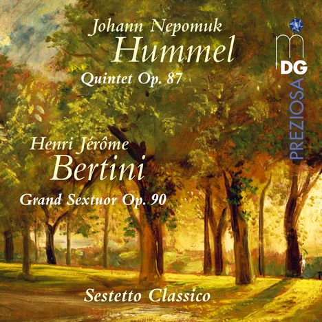 Henri Bertini (1798-1876): Grand Sextuor op.90 für Klavier & Streicher, CD