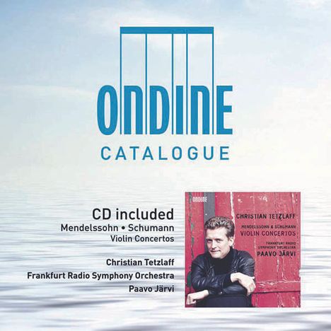 Christian Tetzlaff spielt Violinkonzerte (mit Ondine-Katalog 2019), CD