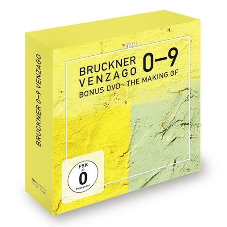 Anton Bruckner (1824-1896): Symphonien Nr.0-9, 10 CDs und 1 DVD