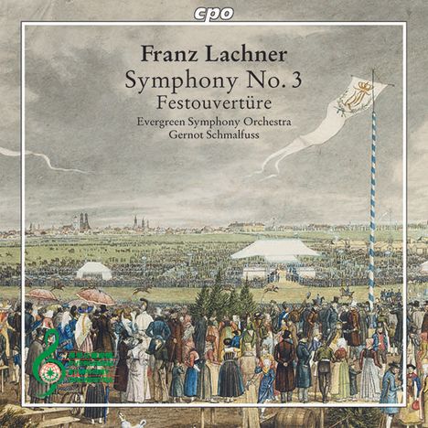 Franz Lachner (1803-1890): Symphonie Nr. 3 d-moll op. 41, CD