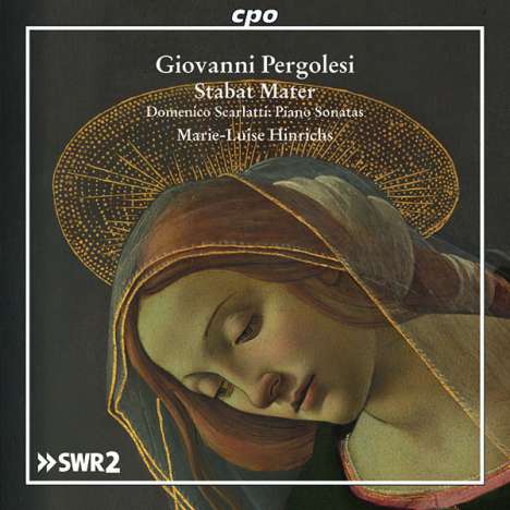Giovanni Battista Pergolesi (1710-1736): Stabat Mater (arrangiert für Klavier solo), CD