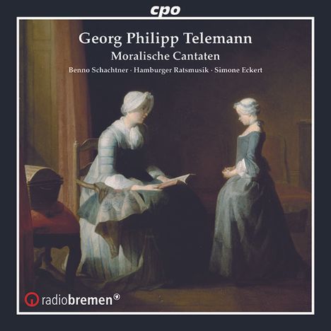 Georg Philipp Telemann (1681-1767): Moralische Kantaten, CD