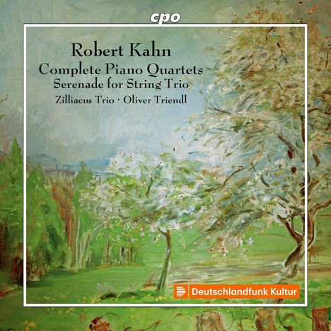 Robert Kahn (1865-1951): Sämtliche Klavierquartette, 2 CDs