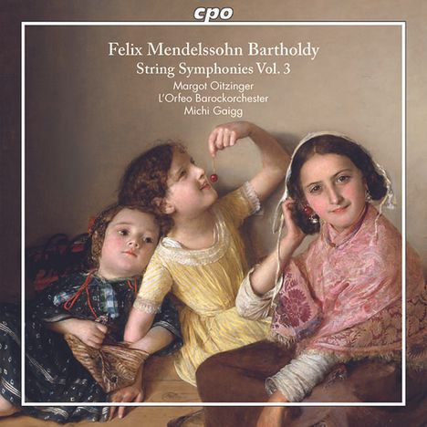 Felix Mendelssohn Bartholdy (1809-1847): Streichersymphonien Vol.3, CD