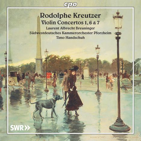 Rodolphe Kreutzer (1766-1831): Violinkonzerte Nr. 1 G-Dur, Nr. 6 e-moll, Nr. 7 A-Dur, CD