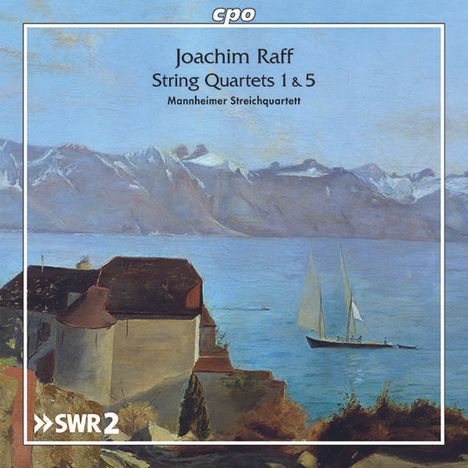 Joachim Raff (1822-1882): Streichquartette Nr.1 &amp; 5, CD