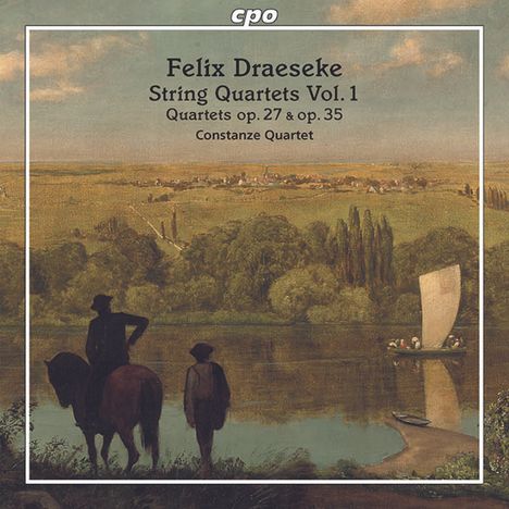 Felix Draeseke (1835-1913): Streichquartette Nr.1 &amp; 2 (op.27 &amp; op.35), CD