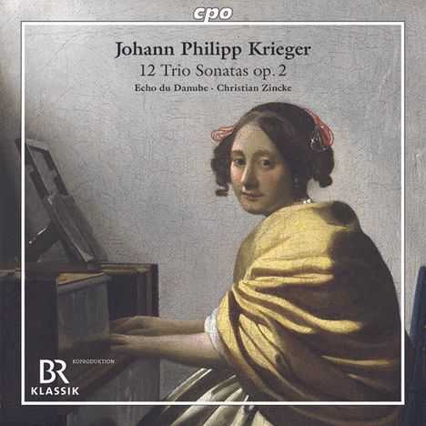 Johann Philipp Krieger (1649-1725): Triosonaten op.2 Nr.1-12 für Violine,Viola da gamba,Bc, 2 CDs