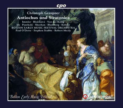Christoph Graupner (1683-1760): Antiochus &amp; Stratonica, 3 CDs