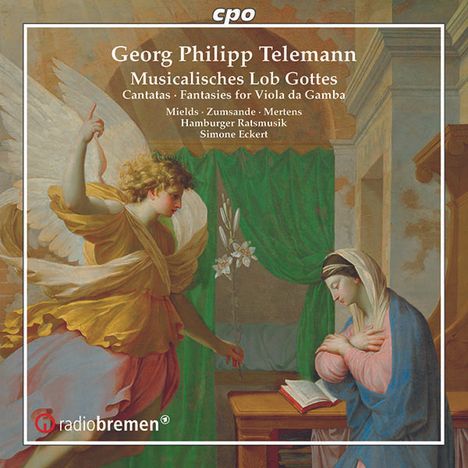 Georg Philipp Telemann (1681-1767): Kantaten (aus "Musicalisches Lob Gottes"), CD