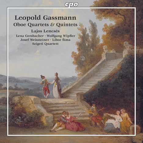 Florian Leopold Gassmann (1729-1774): Oboenquintette B-Dur H.571 &amp; B-Dur H.573 (nach Amor and Psyche), CD