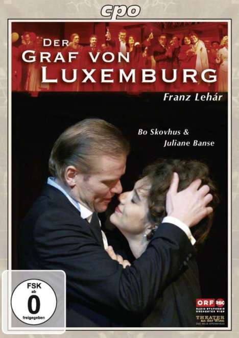 Franz Lehar (1870-1948): Der Graf von Luxemburg, DVD