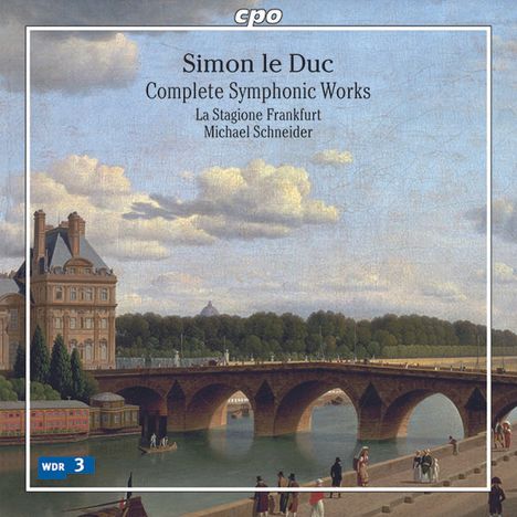 Simon Le Duc (1742-1777): Symphonien Nr.1-3, CD