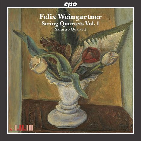 Felix Weingartner (1863-1942): Streichquartette Vol.1, CD