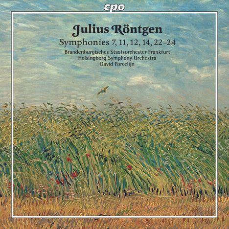 Julius Röntgen (1855-1932): Symphonien Nr.7,11,12,14,22-24, 2 CDs