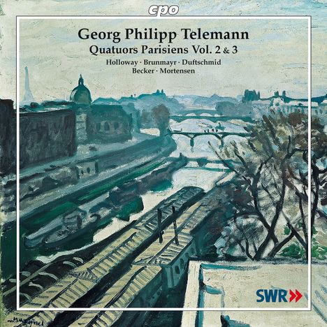 Georg Philipp Telemann (1681-1767): Pariser Quartette Vol.2 &amp; 3, 2 CDs