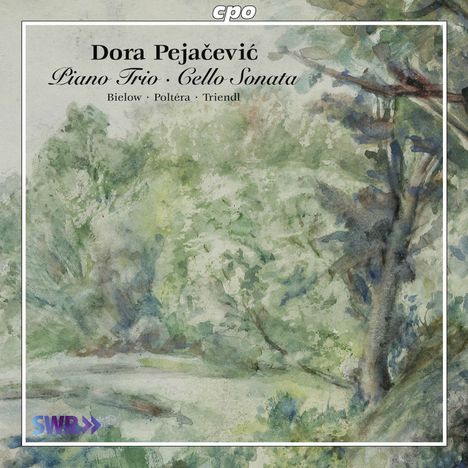 Dora Pejacevic (1885-1923): Klaviertrio op.29, CD