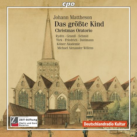 Johann Mattheson (1681-1764): Das größte Kind (Weihnachtsoratorium), CD