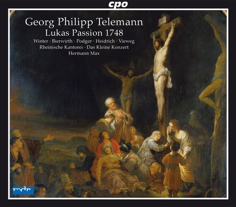 Georg Philipp Telemann (1681-1767): Lukas Passion (1748), 2 CDs