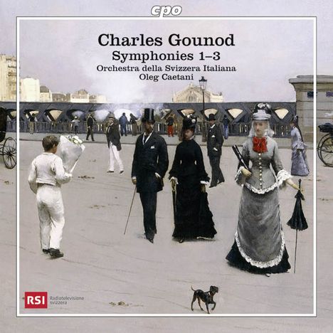 Charles Gounod (1818-1893): Symphonien Nr.1-3, CD