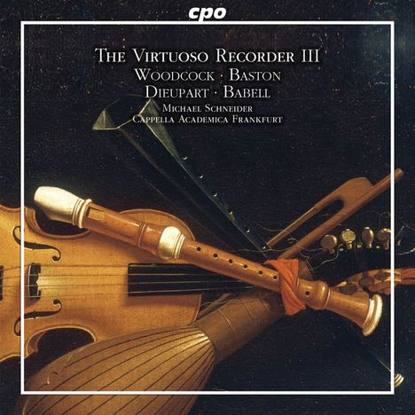 Michael Schneider - The Virtuoso Recorder Vol.3 (Concertos of the English Baroque), CD