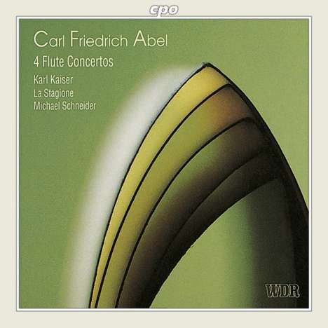 Carl Friedrich Abel (1723-1787): 4 Flötenkonzerte, CD
