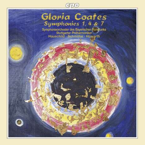 Gloria Coates (1938-2023): Symphonien Nr.1,4,7, CD