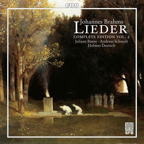 Johannes Brahms (1833-1897): Sämtliche Lieder Vol.2, CD