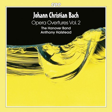 Johann Christian Bach (1735-1782): Ouvertüren zu Opern Vol.2, CD