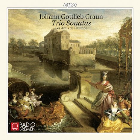 Johann Gottlieb Graun (1703-1771): Triosonaten W.24,63,84,109,141, CD