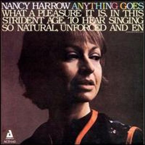Nancy Harrow (geb. 1930): Anything Goes, CD