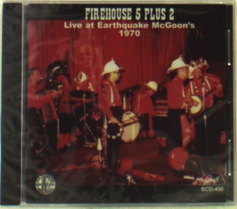 The Firehouse Five Plus Two: Live Earthquake Mcgoon, CD