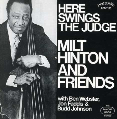 Milt Hinton (1910-2000): Here Swings The Judge, CD