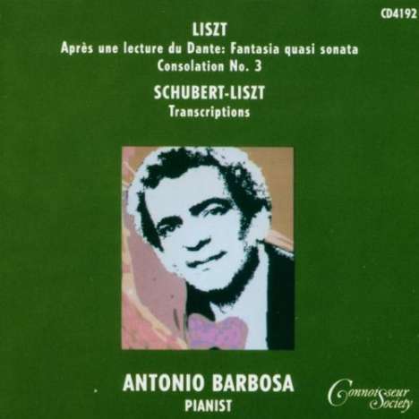 Franz Liszt (1811-1886): Dante-Sonate/9 Schubert, CD