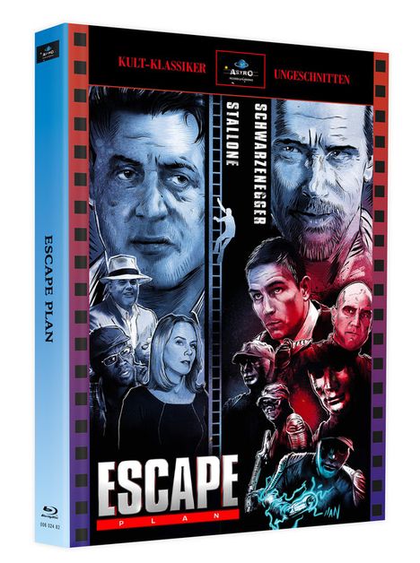 Escape Plan (Blu-ray im Mediabook), 2 Blu-ray Discs