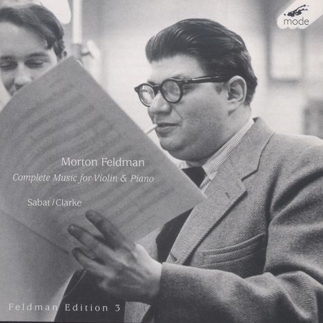 Morton Feldman (1926-1987): Sämtliche Werke für Violine &amp; Klavier, 2 CDs