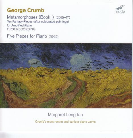 George Crumb (1929-2022): Metamorphosen Heft I, CD