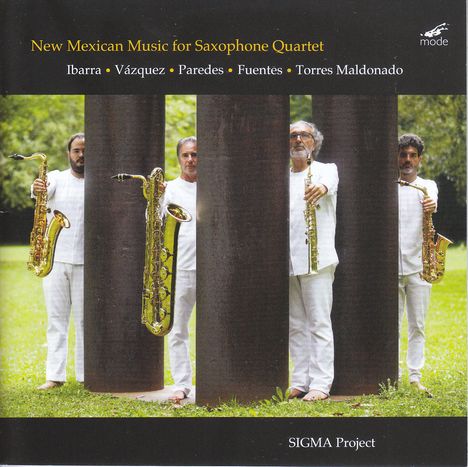 Sigma Project - New Mexican Music for Saxophone Quartet, CD