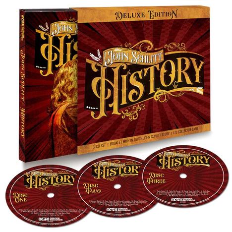 John Schlitt: History (Deluxe Edition), 3 CDs