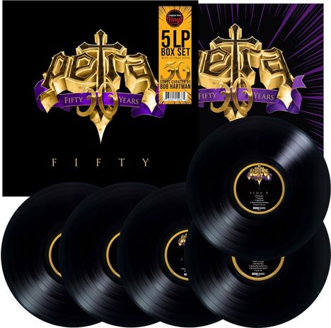 Petra: Fifty (remastered) (Limited Anniversary Edition), 5 LPs