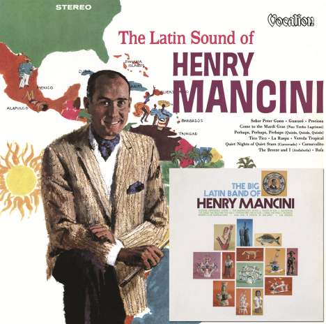 Henry Mancini (1924-1994): The Big Latin Band &amp; The Latin Sound, CD