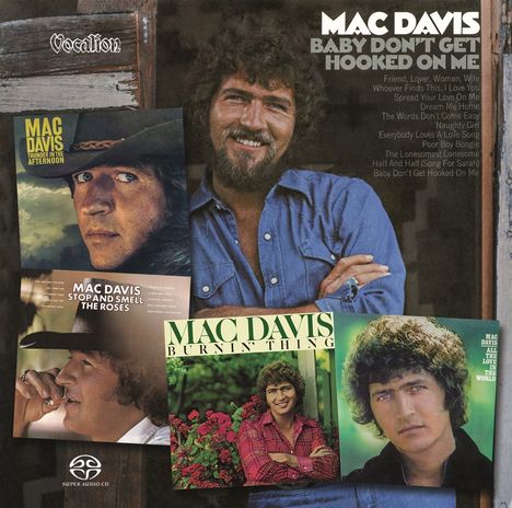 Mac Davis: Baby Don't Get Hooked On Me/Stop &amp; Smell The Roses, 2 Super Audio CDs