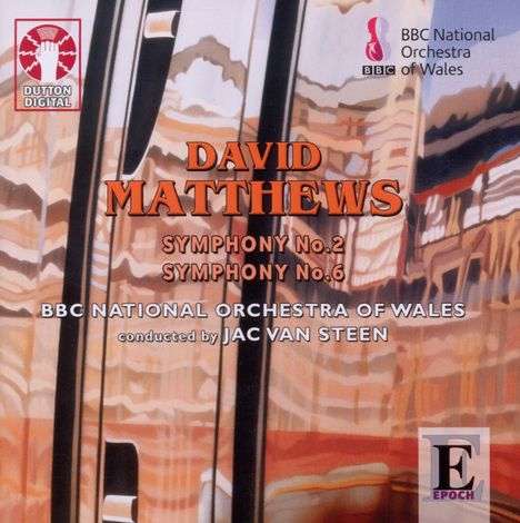 David Matthews (geb. 1943): Symphonien Nr.2 &amp; 6, CD