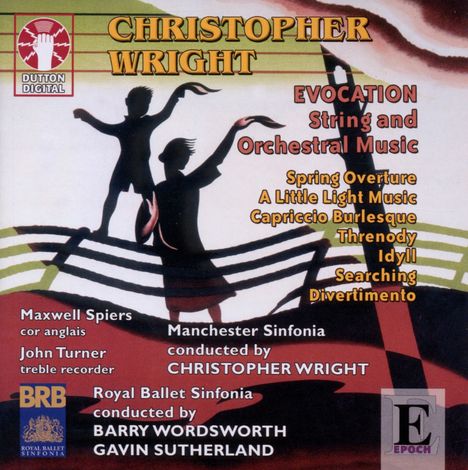 Christopher Wright (geb. 1954): Orchesterwerke, CD