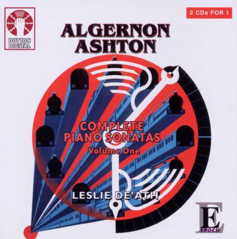 Algernon Ashton (1859-1937): Klaviersonaten Nr.4,5,6,8, 2 CDs