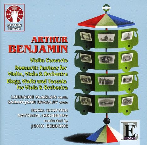 Arthur Benjamin (1893-1960): Violinkonzert, CD
