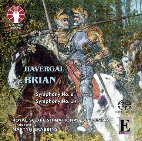 Havergal Brian (1876-1972): Symphonien Nr.2 &amp; 14, Super Audio CD