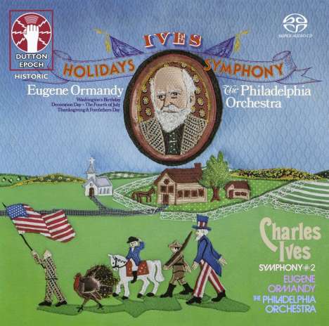 Charles Ives (1874-1954): Symphonien Nr.2 &amp; 5 "New England Holidays", Super Audio CD