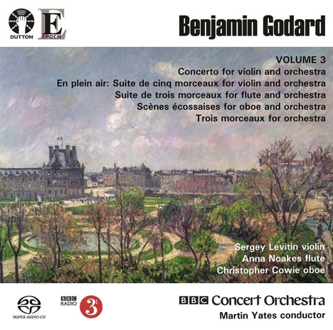 Benjamin Godard (1849-1895): Violinkonzert op.29 (Orchesterfassung von Martin Yates), Super Audio CD